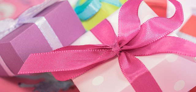 Birthday gifts.